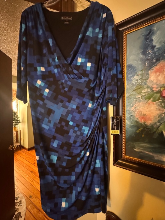 Jessica Howard Dresses & Skirts - Plus Size Faux-Wrap Dress - NWT